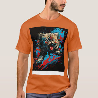 Camiseta Gracioso Cat 2