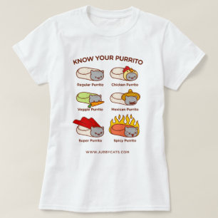 Camiseta Gracioso Cat T-SHIRT - CONOCE TU PURRITO
