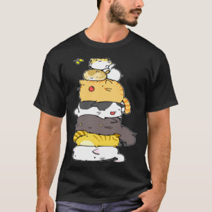 Camiseta Gracioso Cat Tee Ver Un Regalo De Montaña De Gatos