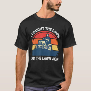 Camiseta Gracioso Césped que Mormía Camisas Luché Contra El