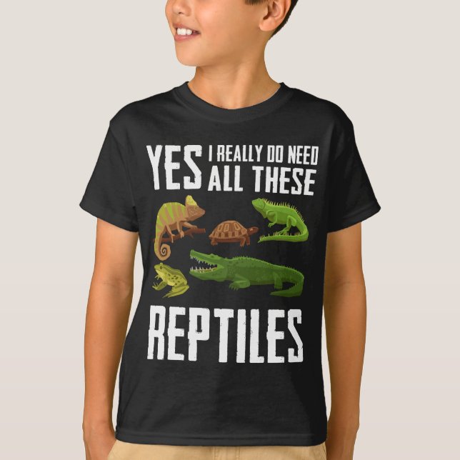 Camiseta Gracioso Chameleon Frotle Turtle Reptile Lover (Anverso)