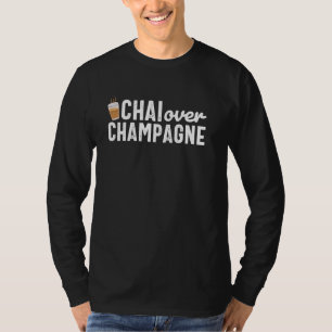 Camiseta Gracioso chaqué sobre el champán indio punjabi