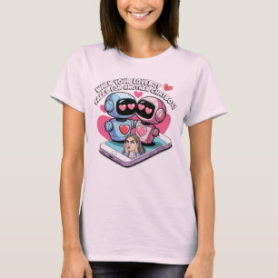 Camiseta 🤖 gracioso Chatbot Ai Love Companions Humor