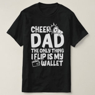 Camiseta Gracioso Cheer Dad