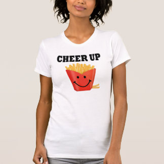 Camiseta Gracioso Cheque Up French Fry