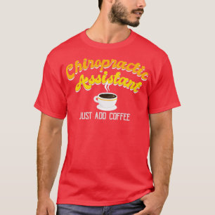 Camiseta Gracioso Chiropráctico Auxiliar Café 1
