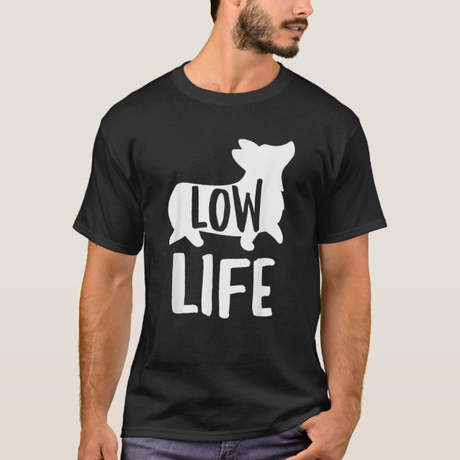 Camiseta Gracioso Chiste de baja vida Pun Perro Lover Train (Anverso)