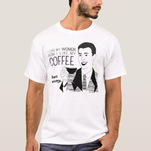 Camiseta Gracioso Chiste de café Mug para hombres maduros