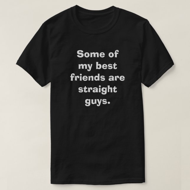 Camiseta Gracioso Chiste de humor Tonto cómico club gay LGB (Diseño del anverso)