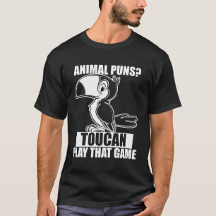 Camiseta Gracioso Chiste De Papá Malo Animal Pun Toucan Jug