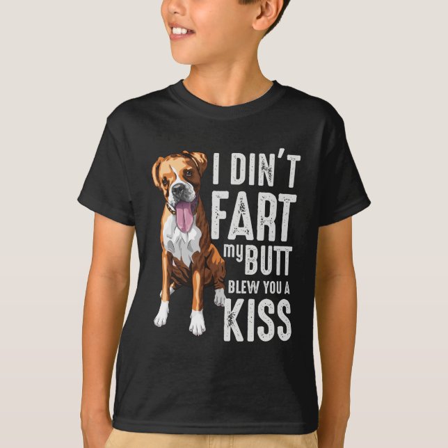 Camiseta Gracioso Chiste del amante de los perros boxeadore (Anverso)