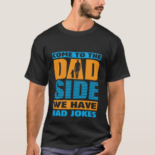 Camiseta Gracioso chiste malo papá arte de palabras secunda