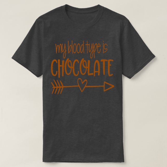 Camiseta Gracioso Chocolate Lover Chocohole Diet Cute Hot C (Diseño del anverso)
