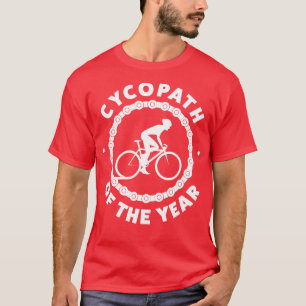 Camiseta Gracioso Ciclismo del año en bicicleta B