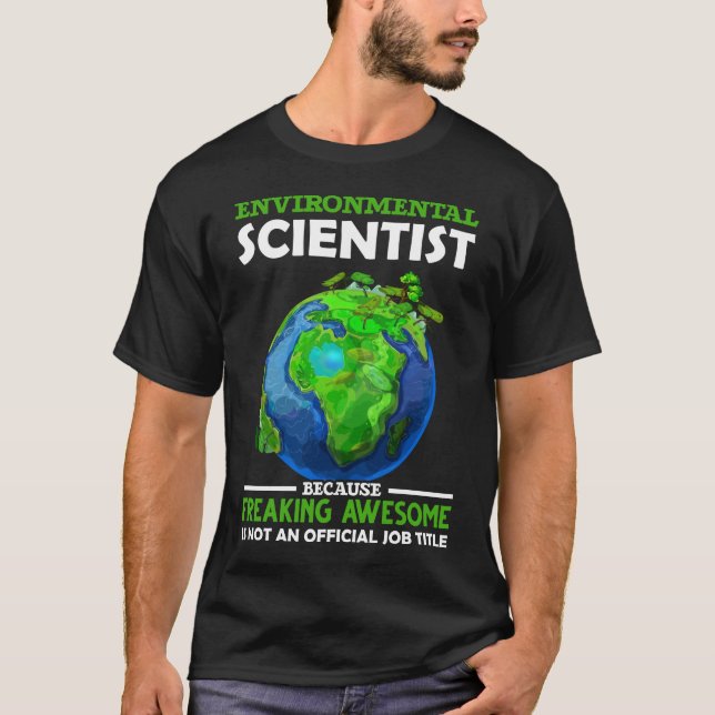 Camiseta Gracioso científico medioambiental humor científic (Anverso)