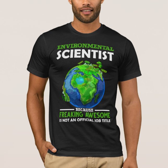 Camiseta Gracioso científico medioambiental humor científic (Anverso)