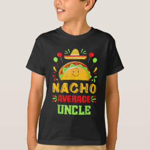 Camiseta Gracioso Cinco De Mayo Nacho Promedio Tío Sombrero