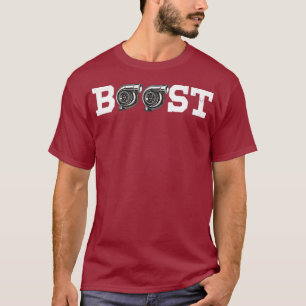 Camiseta Gracioso coche Boost doble turbo coche mecánico d