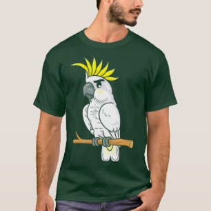 Camiseta Gracioso Cockatoo Parrot Bird Lover