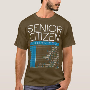 Camiseta Gracioso código de citas para adultos mayores Guay