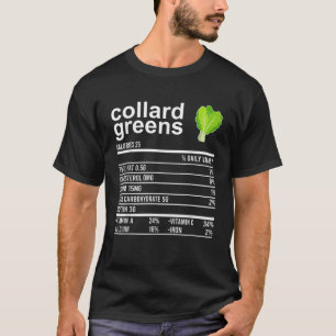 Camiseta Gracioso Collard de Camisas de Acción de Gracias s