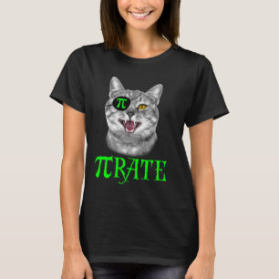 Camiseta Gracioso color pirata de ciencia de matemáticas de