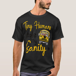 Camiseta Gracioso conductor de autobús escolar