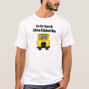 Camiseta Gracioso conductor de autobús escolar