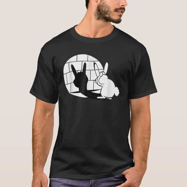 Camiseta Gracioso conejito de Pascua fuerte Metalizado vent (Anverso)