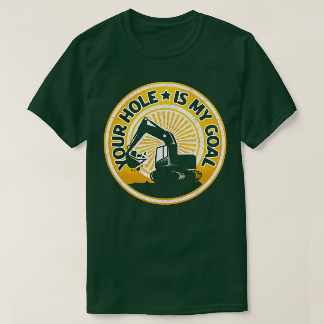 Camiseta Gracioso controlador de Excavator Sand Digger Gift (Diseño del anverso)