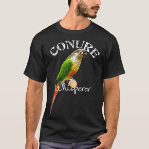 Camiseta Gracioso Conure Whisperer Green Cheek Conure Bird 