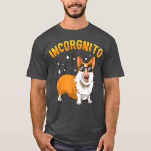Camiseta Gracioso Corgi Incognito Cute Pembroke Wels