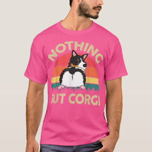 Camiseta Gracioso Corgi sólo regalos de Corgi tricolor para