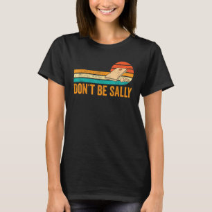 Camiseta Gracioso Corn Hole Retro no sea Sally