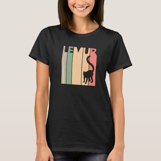 Camiseta Gracioso Costume Lemur (Anverso)