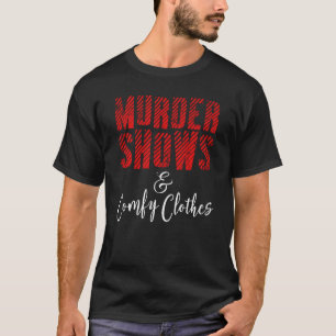 Camiseta Gracioso Crimen Crimen Criminal Podcast Asesinato 