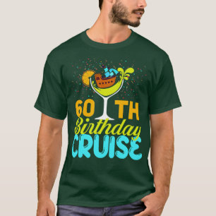 Camiseta Gracioso crucero de cumpleaños número 60