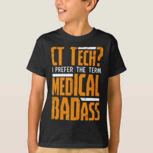 Camiseta Gracioso Ct Tech Radiology Ct Cat Scan - Médico Ma