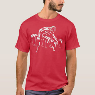 Camiseta Gracioso culturista Gorilla Ape haciendo levantami