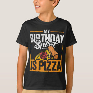 Camiseta Gracioso cumpleaños Espíritu Pizza Lover Humor gou