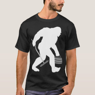 Camiseta Gracioso Curling Gift Bigfoot Sasquatch Curling Me