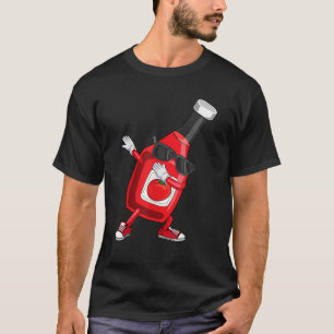 Camiseta Gracioso Dabbing Ketchup Lover Regalo Para Niños B