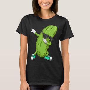 Camiseta Gracioso Dabbing Pickle Gire Cute Dancing Cucumber