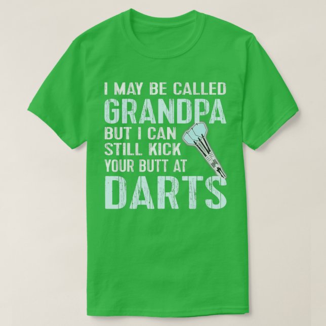 Camiseta Gracioso Dart Abuelo Dart Team League Darts Gift (Diseño del anverso)