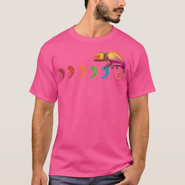 Camiseta Gracioso De Chameleon Lizard Para Chameleon Lover (Anverso)