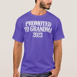 Camiseta Gracioso De La Vintage Promocionado A La Abuela 20