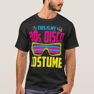 Camiseta Gracioso de los 80's Disco Costume Retro de la Gen