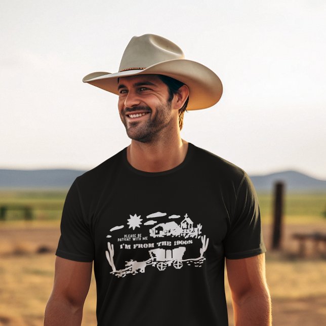 Camiseta Gracioso "De los años 1900" Cart & Oxen (Subido por el creador)