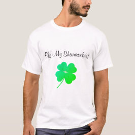 Camiseta ¡Gracioso De Mi Shamrocker! Green St. Pattys T-Shi