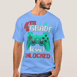 Camiseta Gracioso De Vuelta A La Escuela 4º Grado Vide Desb